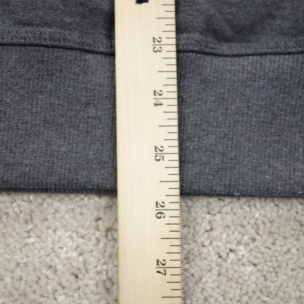 Champion Hoodie Mens Medium Grey Long Sleeve Drawstring Pullover Fleece Logo - Picture 8 of 9
